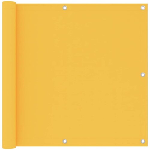 vidaXL Balkonsko platno rumeno 90x400 cm oksford blago Cene