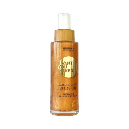 I WANT YOU NAKED golden glow body oil