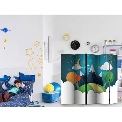 Artgeist PARAVAN 225/172/3 cm večbarvno Slike
