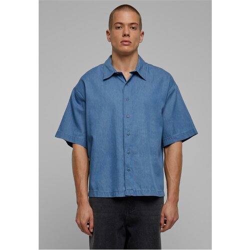 UC Men Men's Lightweight Denim Shirt - Blue Cene