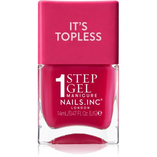 Nails Inc. It&rsquo;s Topless gel lak za nokte za dugotrajni efekt nijansa Gracie Guava Red 14 ml Cijene