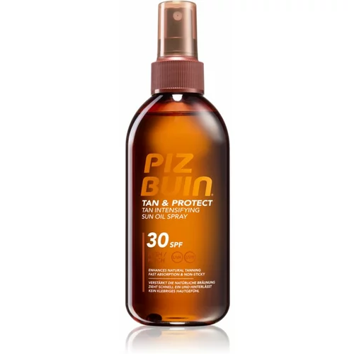 Piz Buin Tan & Protect zaščitno olje za pospešitev porjavelosti SPF 30 150 ml