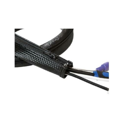 Logilink Fleksibilna zaštita za kablove sa rajfešlusom 1m x 50mm crna Slike