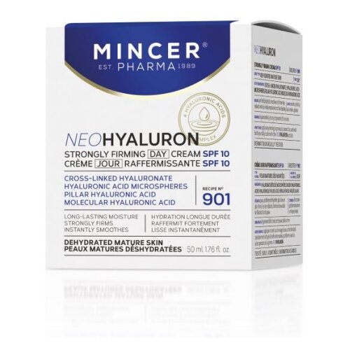Mincer Pharma NEOHIALURON N901 - Dnevna krema za visoko zatezanje (lifting) 50ml Slike