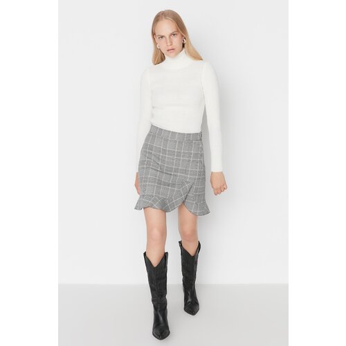 Trendyol black and White Turtleneck Double Pack Knitwear Sweater Cene