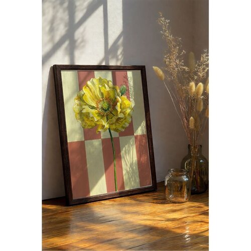 WALLXPERT Artmoscrv12-3348 Multicolor Decorative Framed MDF Painting Cene