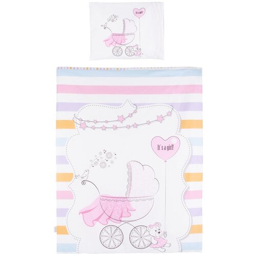 Chipolino posteljina set 5 elem. Pink Heart Slike