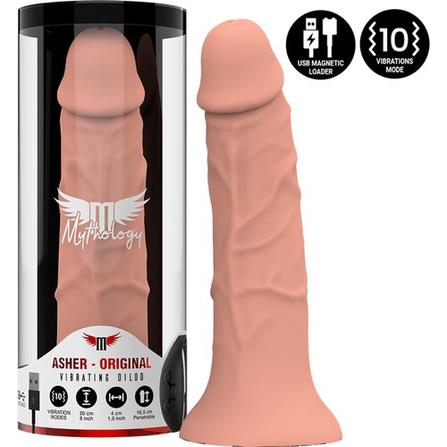 Mythology Asher Original vibrirajući dildo 20cm Slike