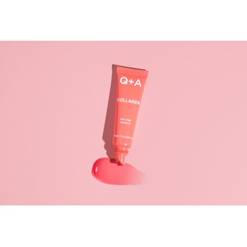 Q+A Collagen balzam za toniranje za usne s hidratantnim učinkom 10 ml Slike