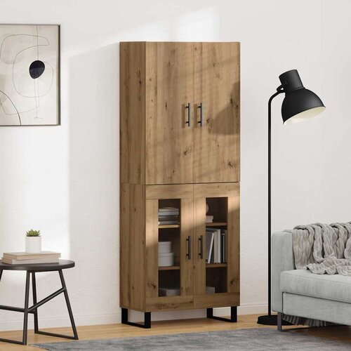  Highboard 2 kom. Umjetnički hrast 69,5 x 34 x 180 cm Cene