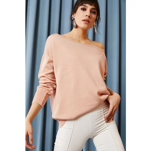 Olalook Sweater - Pink - Oversize