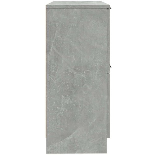  Komode 2 kom siva boja betona 30 x 30 x 70 cm konstruirano drvo Slike