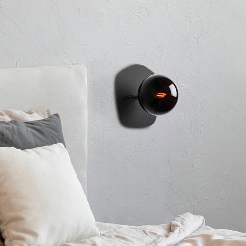 Opviq Zidna lampa E14 Grlo, Crna Cene