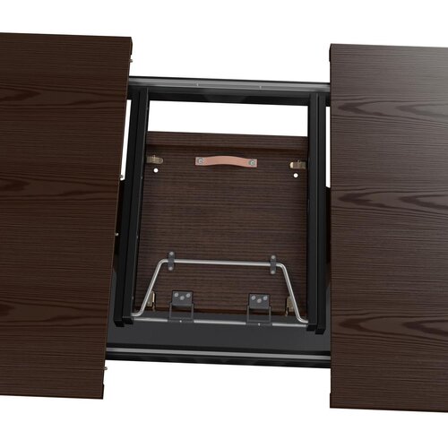 Bessagi Home Raztegljiva Miza Amado, Barve Oreha, 160-200x90 Slike