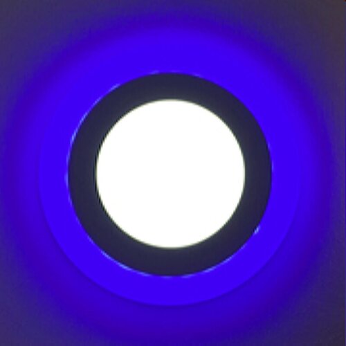 W LED panel Lumera, vgraden (okrogel, 18 W + 6 W, 4000 K in modra) Slike