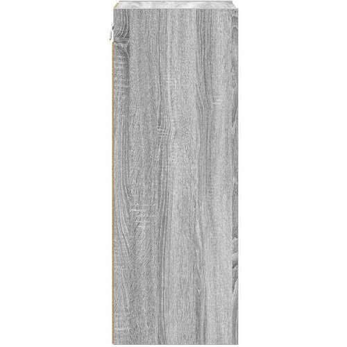 VidaXL viseći ormarić s policom riga siva sonoma 30 x 29,5 x 80 cm Slike