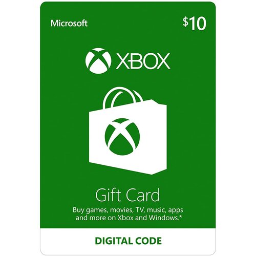 Microsoft darilna kartica za 10 USD za Xbox in računalnik Slike