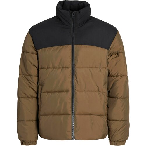 Jack &amp;amp; Jones Zimska jakna &amp;#039;JJMOON&amp;#039; zeleno smeđa / tamno smeđa Slike