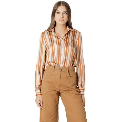 I AM Srajce &amp;amp; Bluze MONICA SATIN SHIRT 26628 Bež Slike