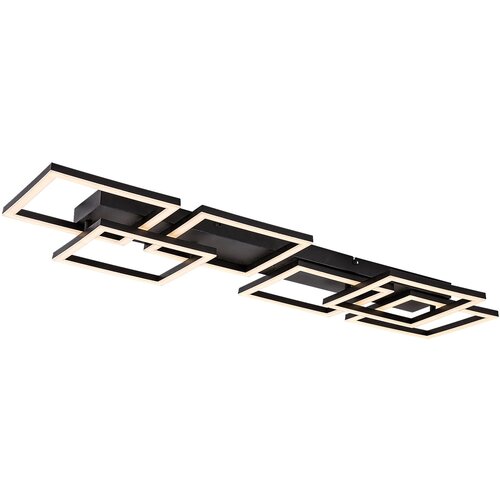 Rabalux LED Plafonjera sa daljinskim Fatma, 40W, 3000-6500K, 100x33cm, Crna Slike