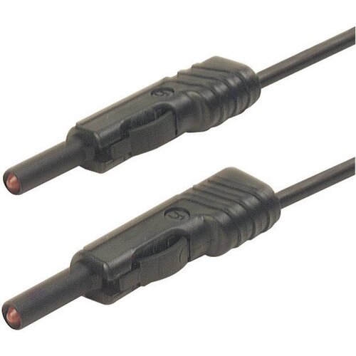 SKS Hirschmann Merilni kabel Hirschmann\, [lamelni vtič 4 mm - lamelni vtič 4 mm]\, 2 m\, črna\, MLB 200/1 V sw, (20423243) Cene