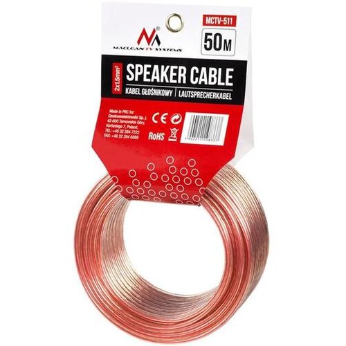 Maclean kabel za zvočnike 2 x 1,5mm2 50m MCTV-511 Cene