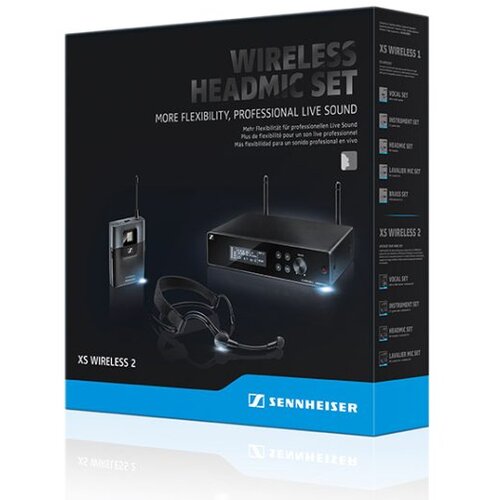 Sennheiser XSW 2-ME3, Naglavni, daljinski mikrofon B band 600 Mhz - - Audio-Kondric Slike