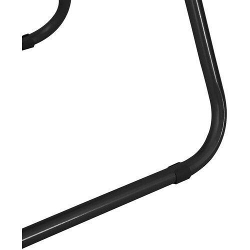  Sklopiva stolica 2 pcs Crna 48 x 43 5 x 81 cm Lažna koža - Crna 2 Slike