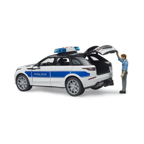 Bruder džip RangeRover velar policijski sa figurom ( 028909 ) Slike