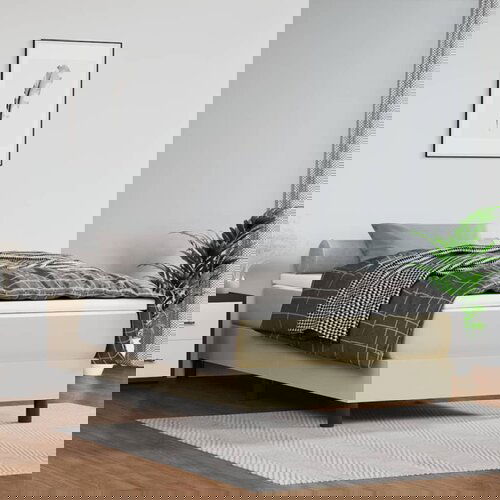 VidaXL Okvir za krevet krem 80 x 200 cm od umjetne kože Slike