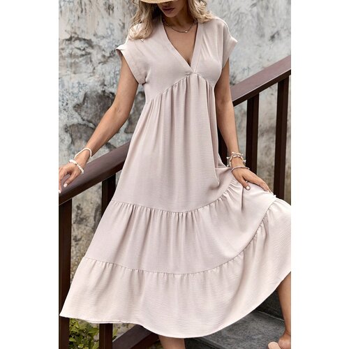 Bigdart Dress - Beige - A-line Slike