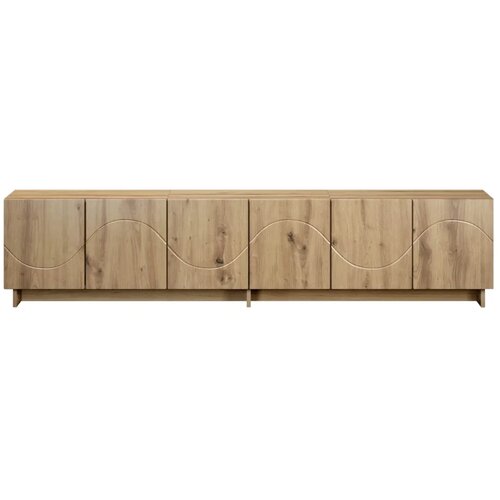  TV stalak 180 x 34 5 x 40 cm Hrast artisan Konstruirano drvo - Hrast artisan 179.5 x 34.5 x 40 cm Slike