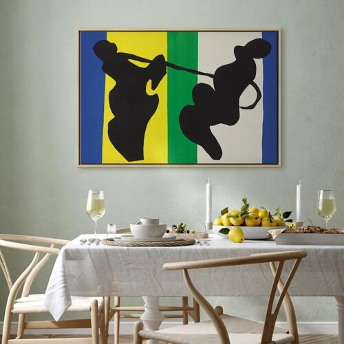  Slika - Henri Matisse &amp;ndash; The Cowboy (from Jazz) 60x40 U prirodnom drvenom okviru Slike