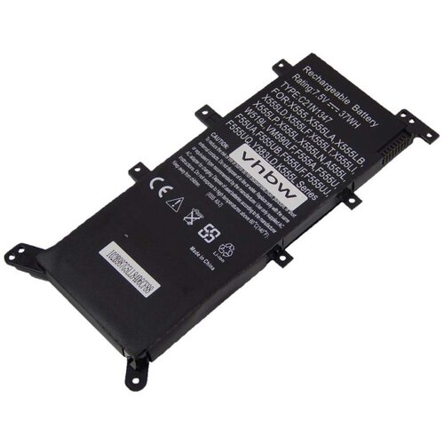 VHBW Baterija za Asus X555 / F555 / C21N1347, 4900 mAh Slike