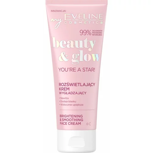 Eveline Cosmetics Beauty & Glow You're A Star! krema za zaglađivanje i posvjetljivanje 75 ml