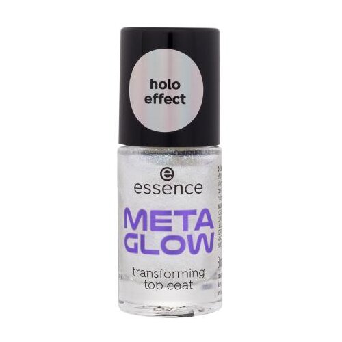 Essence Meta Glow Transforming Top Coat nadlak z duochrome učinkom 8 ml Slike