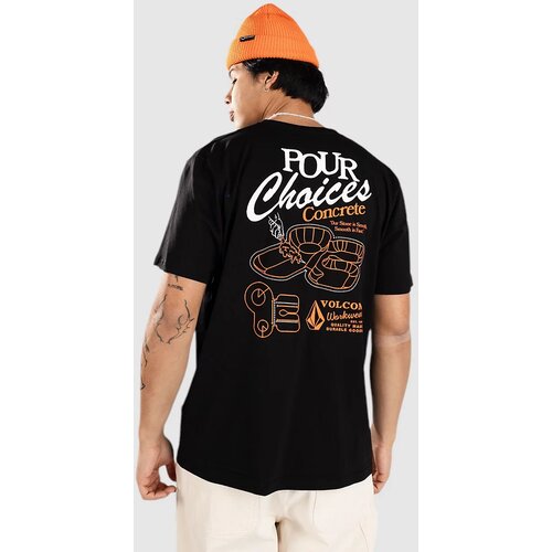 Volcom Pour Choices Bsc T-shirt black Cene