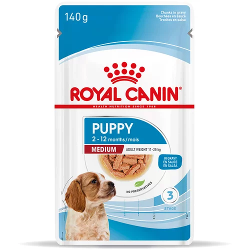 Royal Canin Medium Puppy - 10 x 140 g