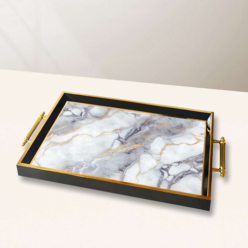 Aberto Design Poslužavnik TPA10019 50 x 29 x 3.5 cm, Šareni Cene