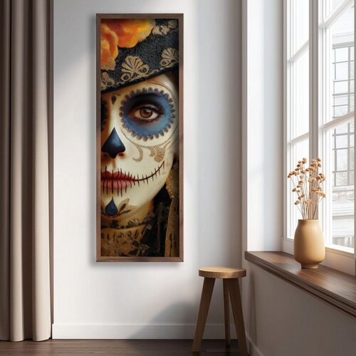 WALLXPERT LAC042-150 Multicolor Decorative Framed MDF Painting Cene