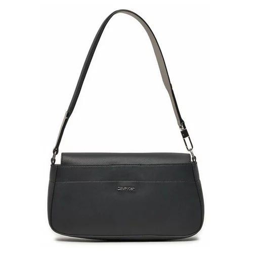 Calvin Klein Ročna torba Business Shoulder Bag_Saffiano K60K611680 Črna