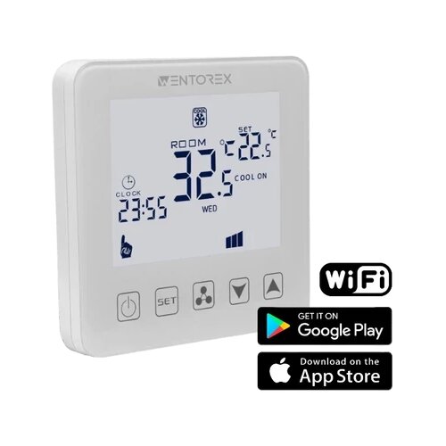 WENTOREX Control FC-1 WiFi digitalni Fan coil termostat (3A) Cene