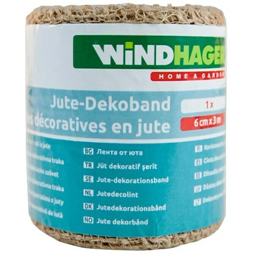 Windhager Traka od jute (Natur, D x Š: 3 m x 6 cm)