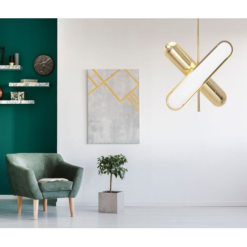Toolight APP832-CP gold led viseća stropna svjetiljka Slike