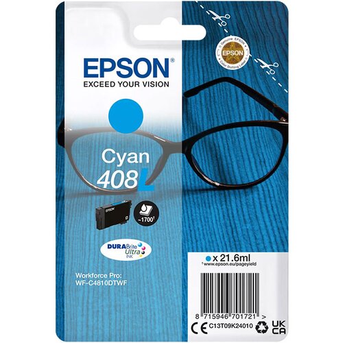 Epson Tinta 408L (C13T09K24010) (plava), original Cijene