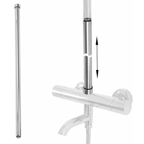Rea Adapter przedłużający do zestawu wannowo-prysznicowego CHROM 60cm Cene