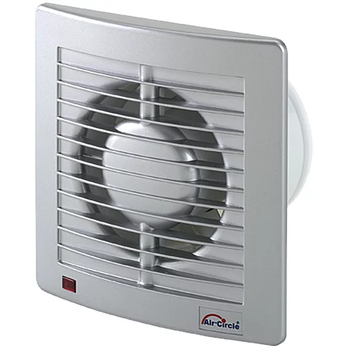 OEZPOLAT Ventilator Air-Circle Air-Style 100 (Ø 100, srebrn, pretok zraka do 85 m3/h, 26,4 dB)