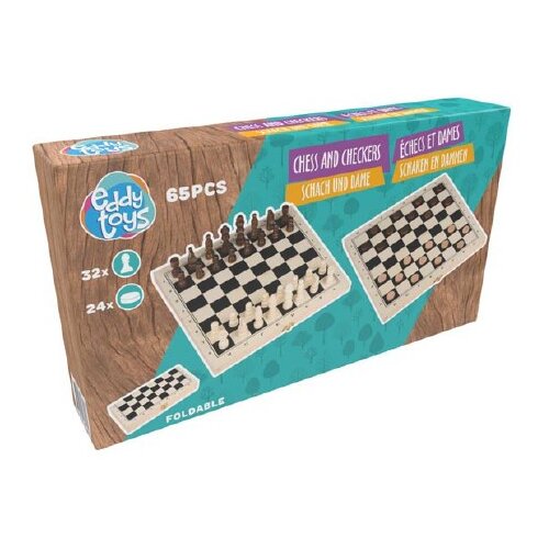 Eddy Toys Drveni &Scaron;ah i Dama Set - BD Vozicki 58726 Cijene