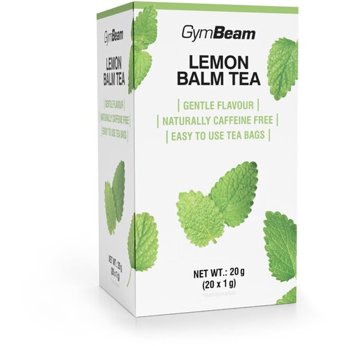 GymBeam Lemon balm tea 20 x 1 g Slike