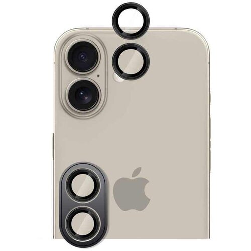  zastita za kameru za iphone 16 6.1/iPhone 16 plus 6.7 crna Cene